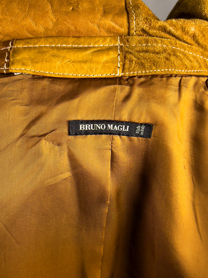 Giacca Bruno Magli in Pelle Patchwork