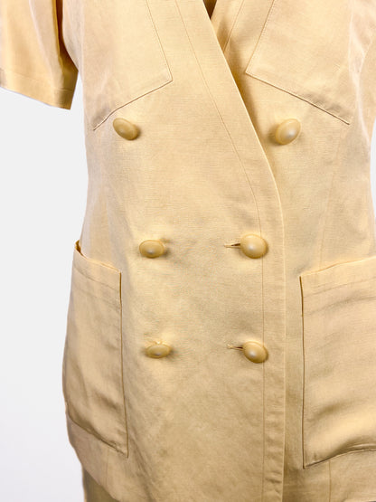 Tailleur Fendi in Lino e Seta