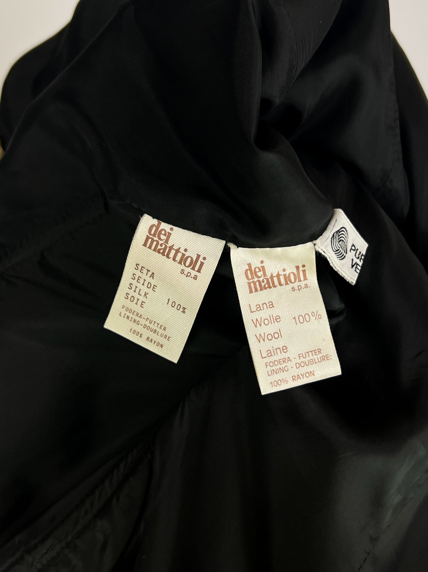 Abito Gianfranco Ferré in Lana e Seta vintage