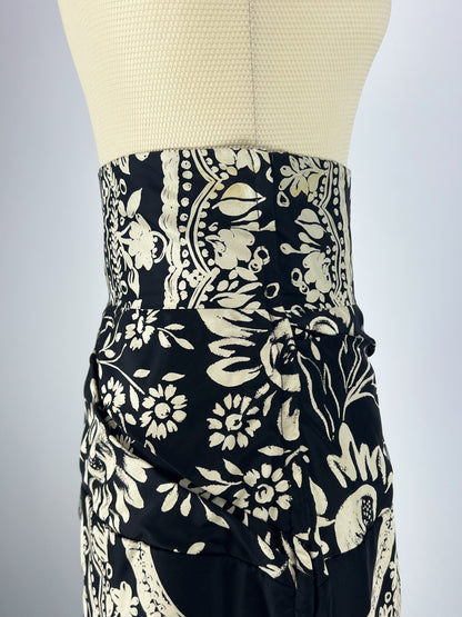 Gonna Gianni Versace Couture in Seta 1989
