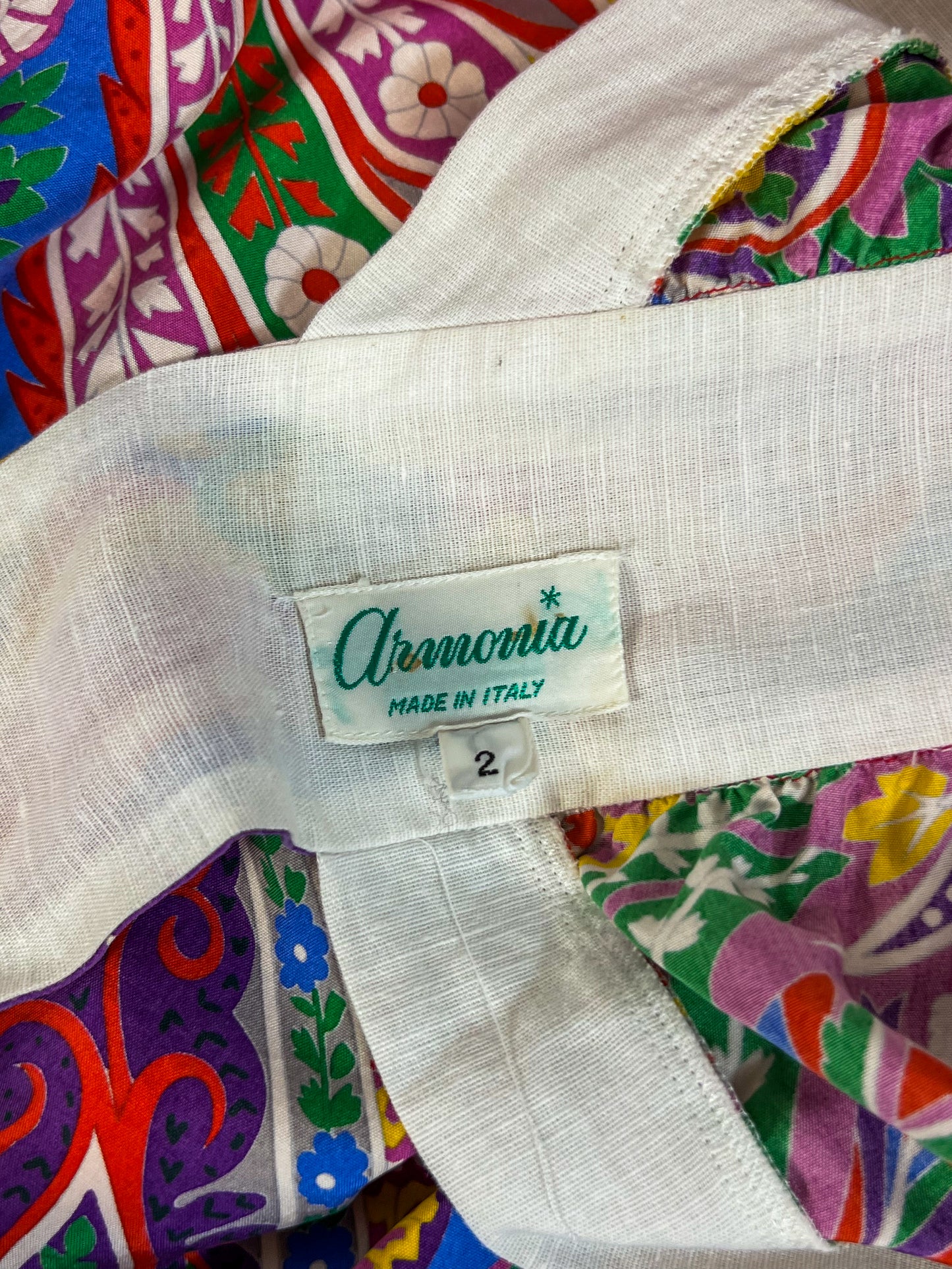 Kimono Armonia Anni '70 in Seta