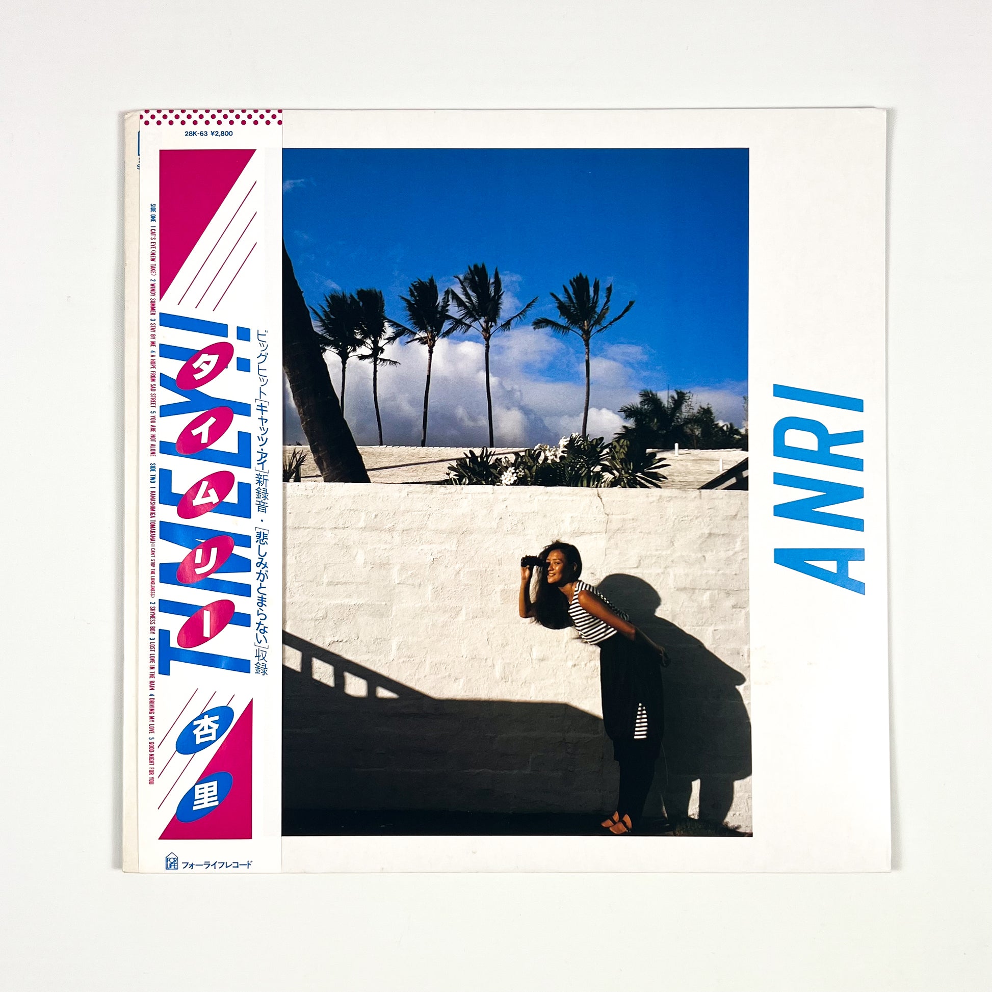 ANRI – Timely!! Prima Stampa Giapponese 28K-63 1983 OBI vinyl LP