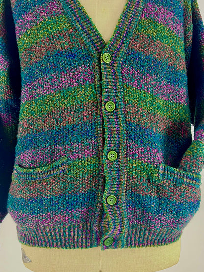 Cardigan Missoni in Lana anni ‘70