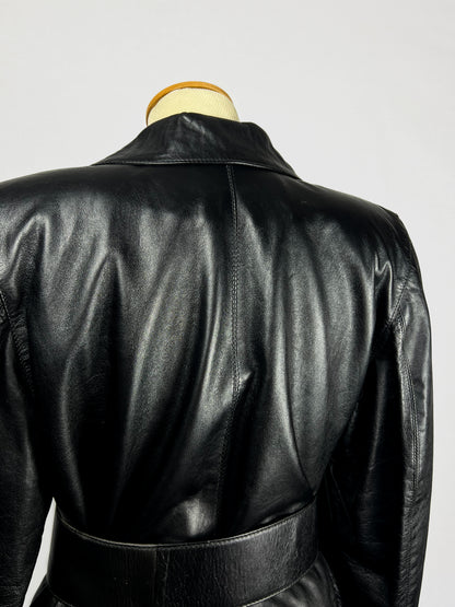 Trench in Pelle Trussardi