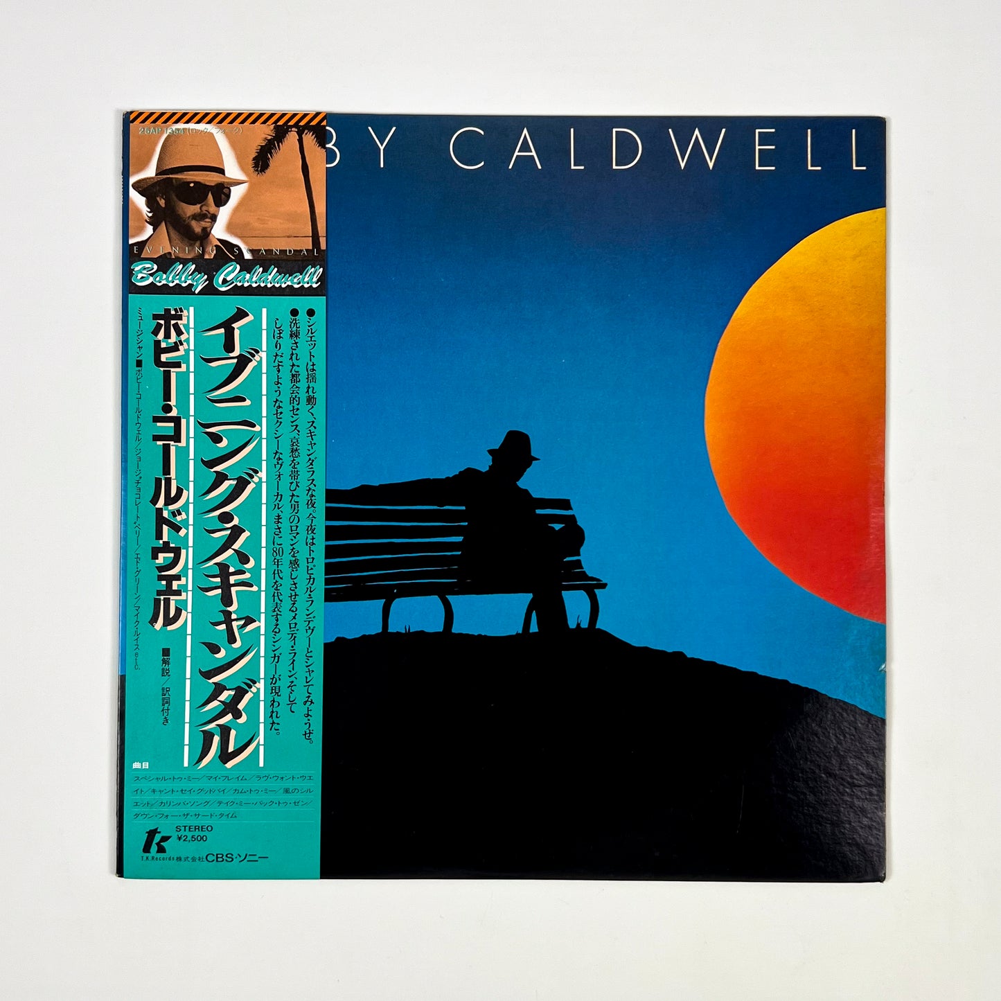 BOBBY CALDWELL – Evening Scandal Prima Stampa Giapponese 25AP 1354 1978 OBI Vinyl LP