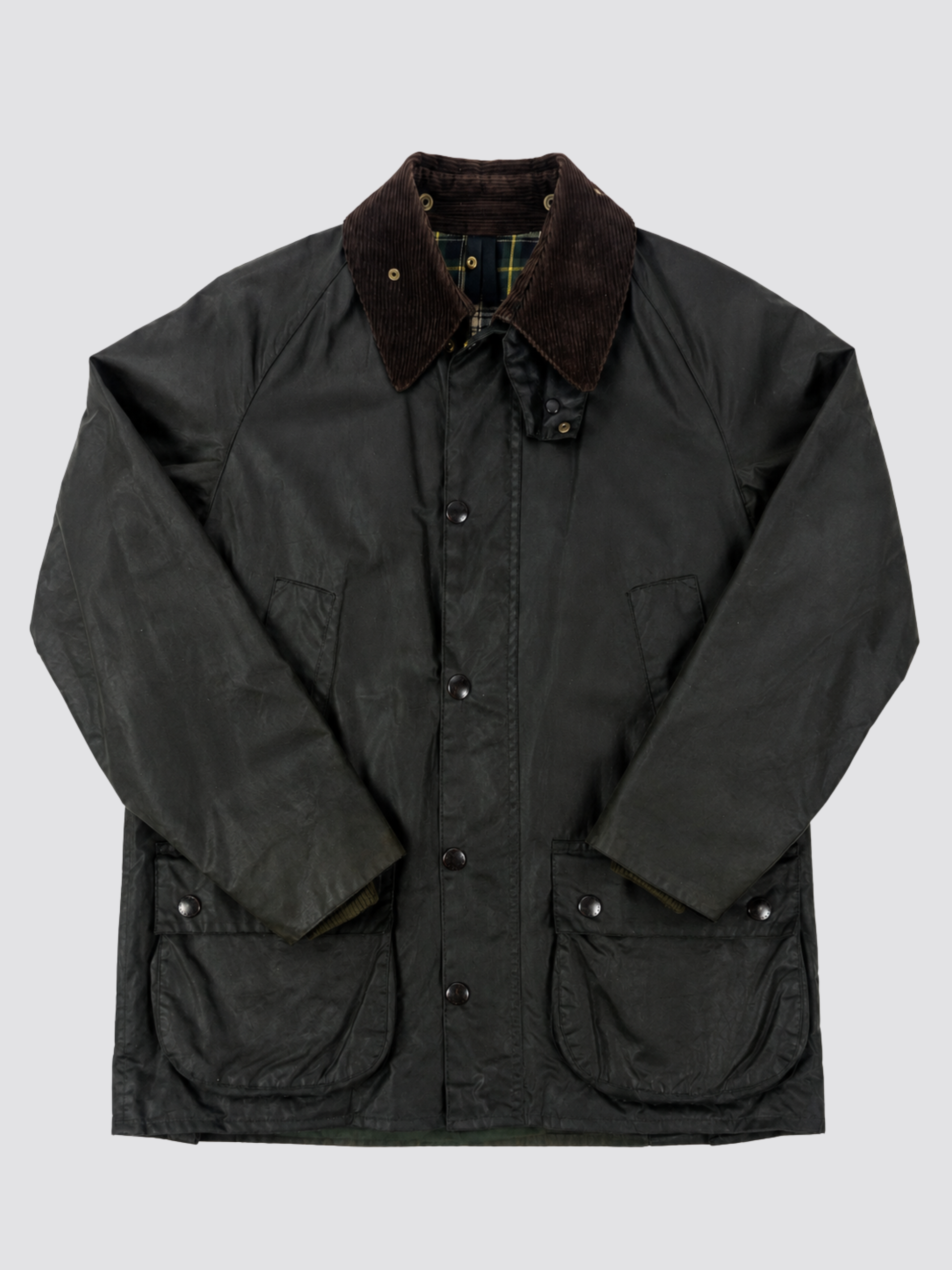 Barbour Bedale Vintage Verde C38 S M