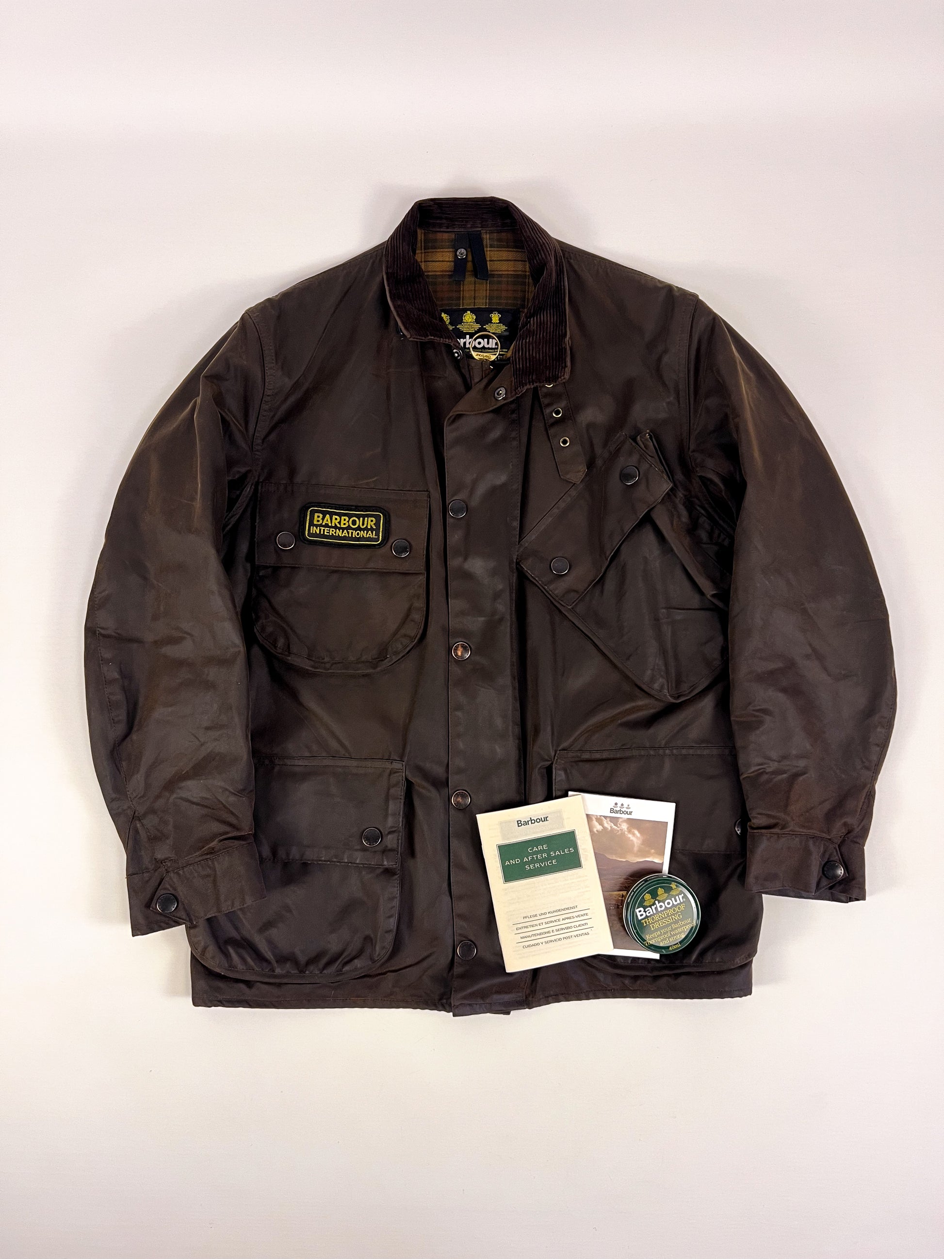 Barbour International Vintage Marone A11  C38 