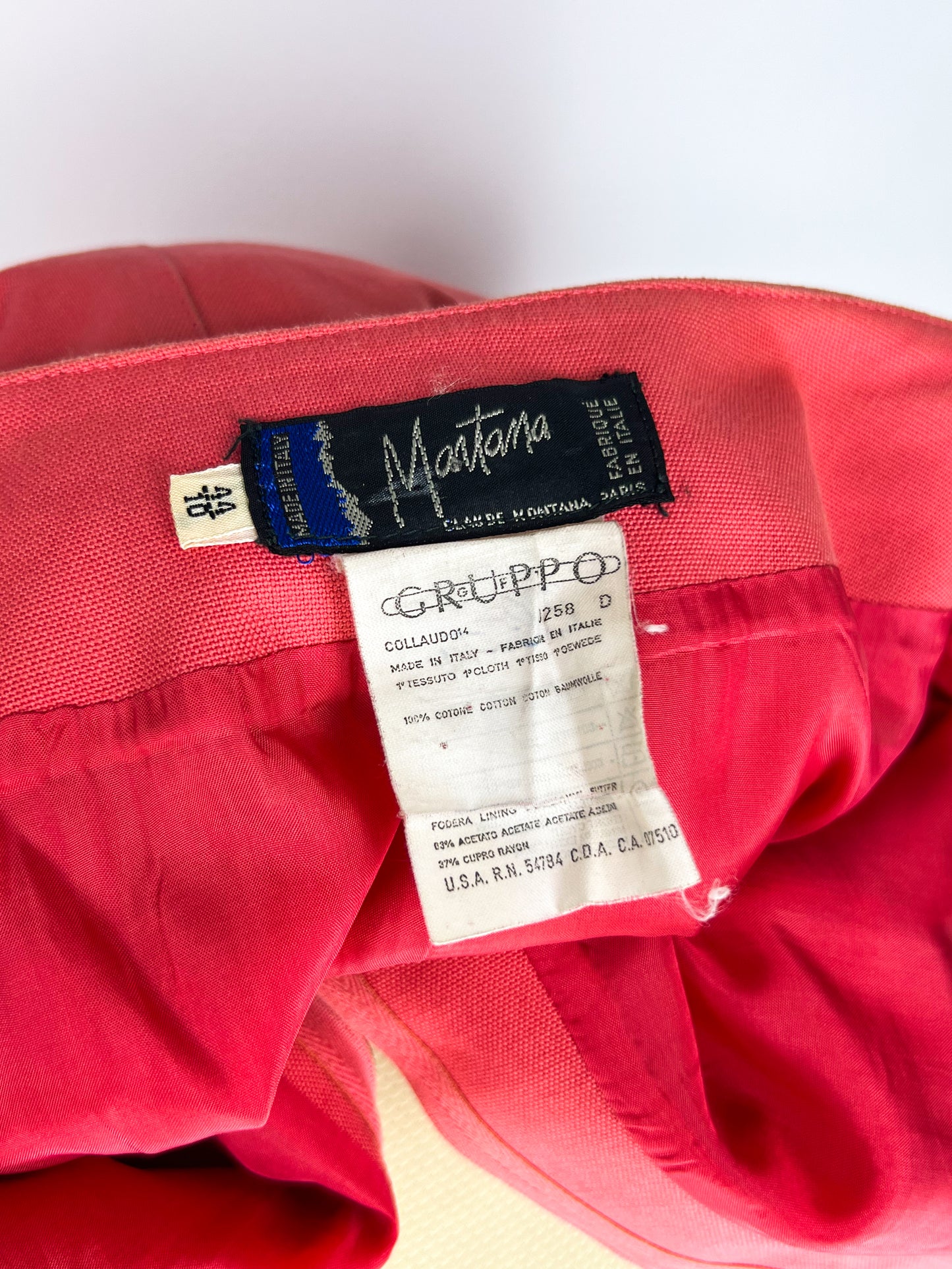 Gonna Claude Montana vintage