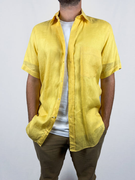 Camicia Estiva in Puro Lino Aquasctum