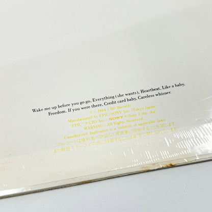 WHAM! – Make It Big – 1ª Edizione Giapponese – Epic/Sony 28·3P-555 1984