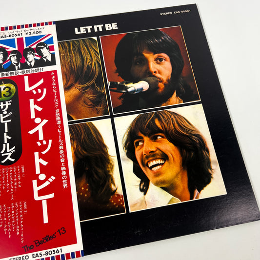 THE BEATLES – Let It Be Stampa Giapponese EAS-80561 1976 OBI GATEFOLD