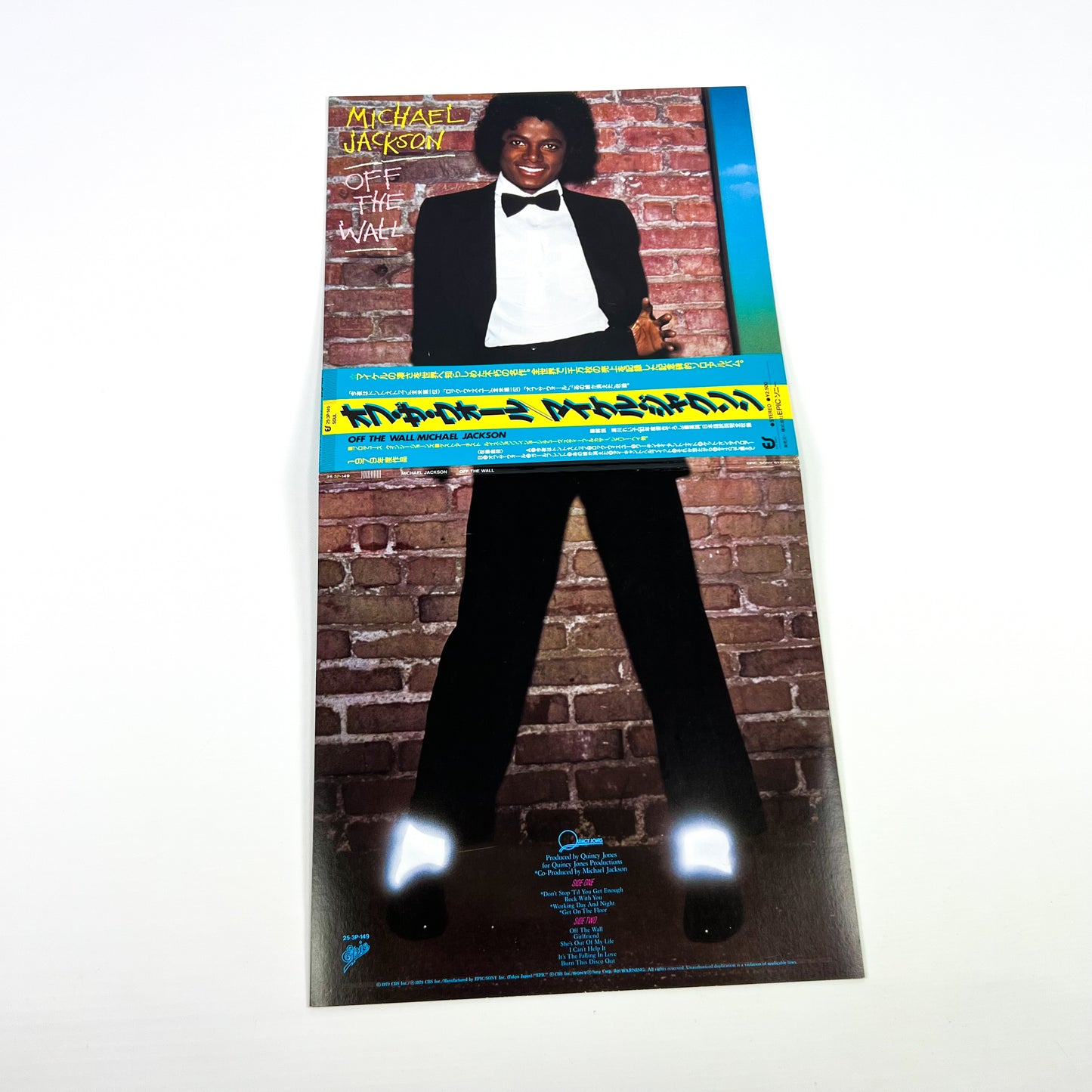MICHAEL JACKSON – Off the Wall 1ª Edizione Giapponese– Epic/Sony 25·3P-149 1979