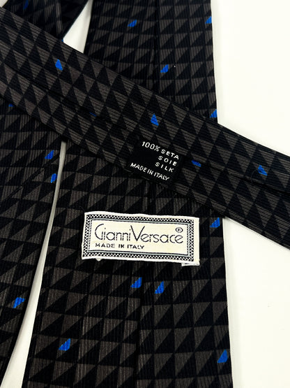 Cravatta Gianni Versace Geometrica