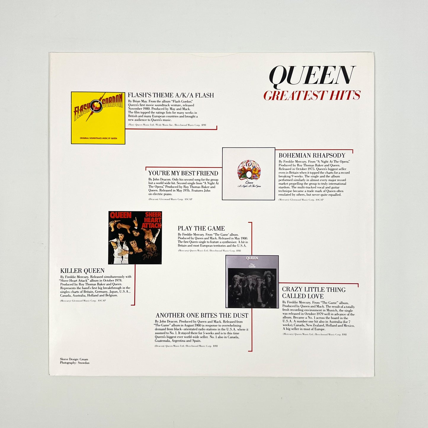 QUEEN – Greatest Hits Edizione Giapponese P-6480E 1981 OBI