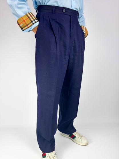 Pantaloni Sartoriali in Lino