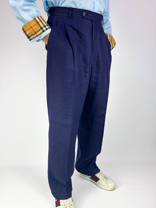 Pantaloni Sartoriali in Lino