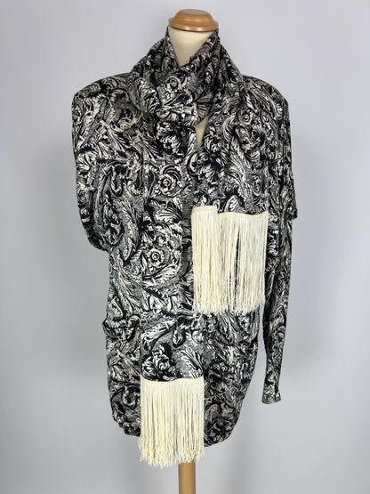 Blusa con Sciarpa Genny by Gianni Versace in Pura Seta