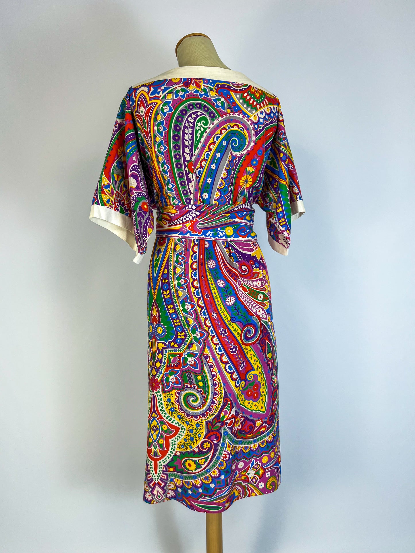 Kimono Armonia Anni '70 in Seta