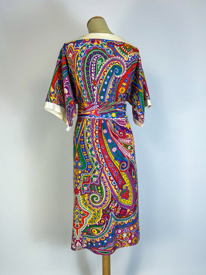 Kimono Armonia Anni '70 in Seta