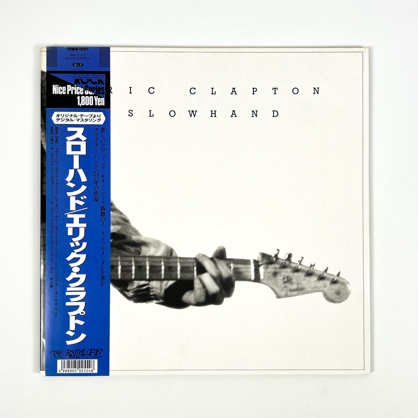ERIC CLAPTON – Slowhand Stampa Giapponese 18MW 0057 1987 OBI GATEFOLD