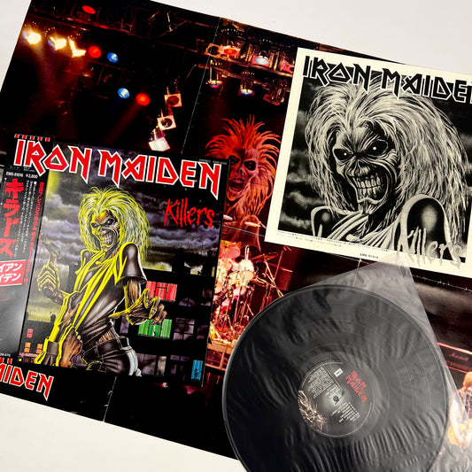 IRON MAIDEN – Killers 1ª Stampa Giapponese - Toshiba EMI EMS-91016 1981 - EDIZ. LIMITATA Poster