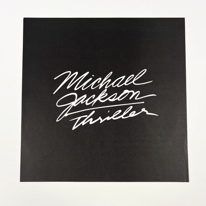 MICHAEL JACKSON – Thriller Prima Stampa Giapponese 25 3P-399 1982 OBI POSTER