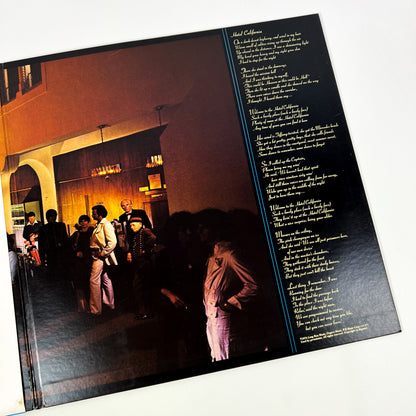 EAGLES - Hotel California Prima Stampa Giapponese P-10221Y 1976 OBI GATEFOLD