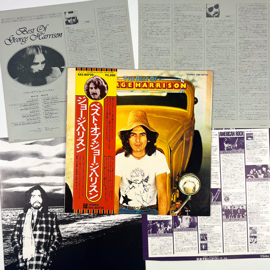 GEORGE HARRISON – The Best Of George Harrison Prima Stampa Giapponese EAS-80720 1977 OBI Vinyl LP
