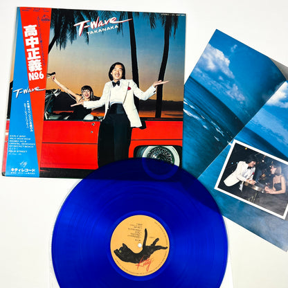 MASAYOSHI TAKANAKA – T-Wave Première impression japonaise 1063 1980 OBI VINYLE BLEU