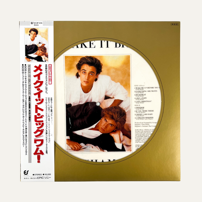 WHAM! – Make It Big Picture Disc Exclusif Japon 32 3P-574 1984 OBI