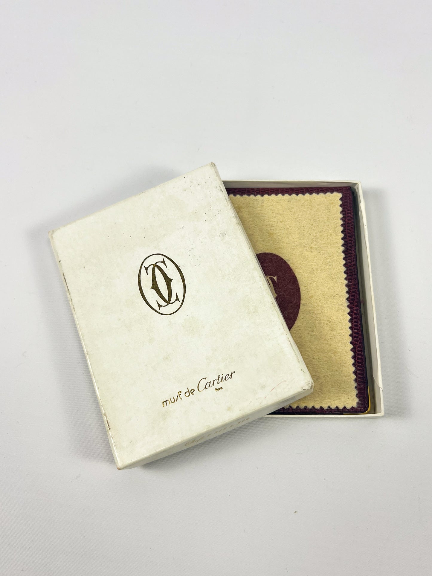 Vintage Cartier Lizard Checkbook Holder