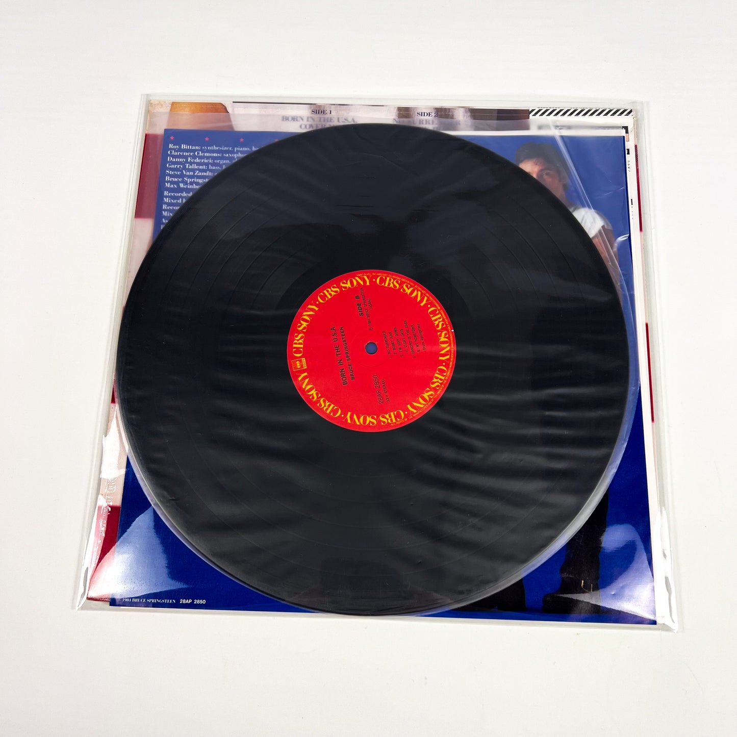 BRUCE SPRINGSTEEN – Born In The U.S.A. 1ª Edizione Giapponese – CBS/Sony 28AP 2850 1984 SHRINK