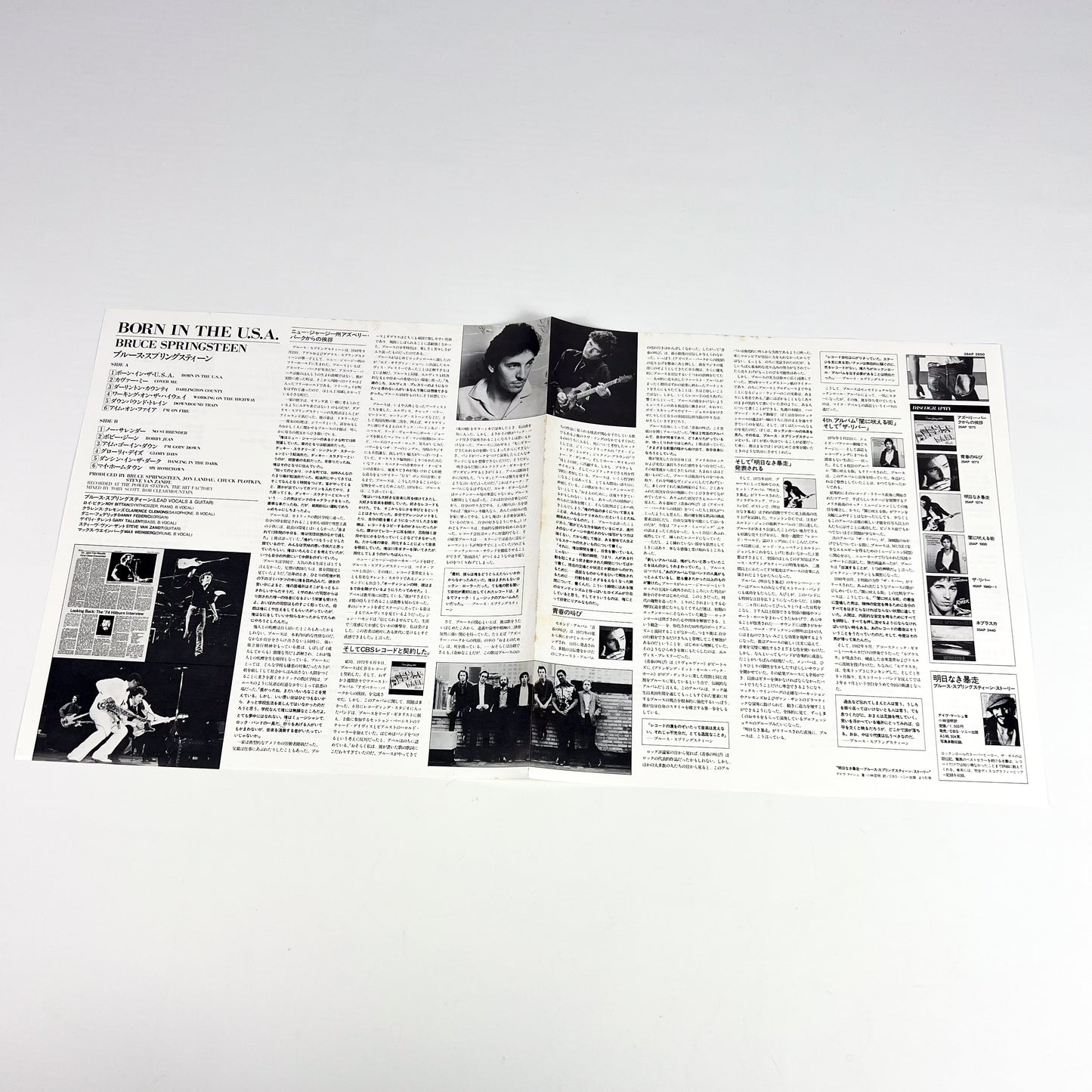 BRUCE SPRINGSTEEN – Born In The U.S.A. 1ª Edizione Giapponese – CBS/Sony 28AP 2850 1984 SHRINK