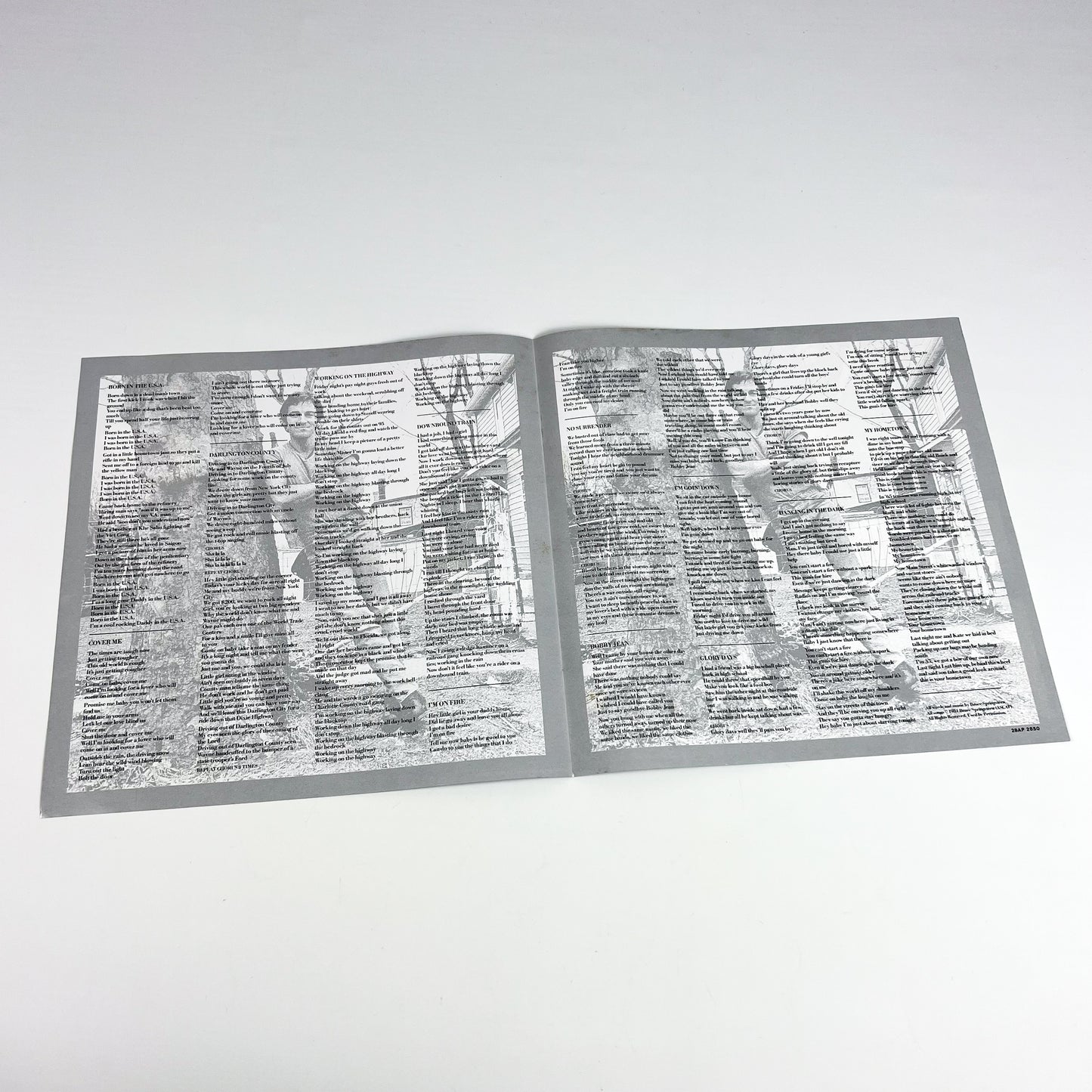 BRUCE SPRINGSTEEN – Born In The U.S.A. 1ª Edizione Giapponese – CBS/Sony 28AP 2850 1984 SHRINK