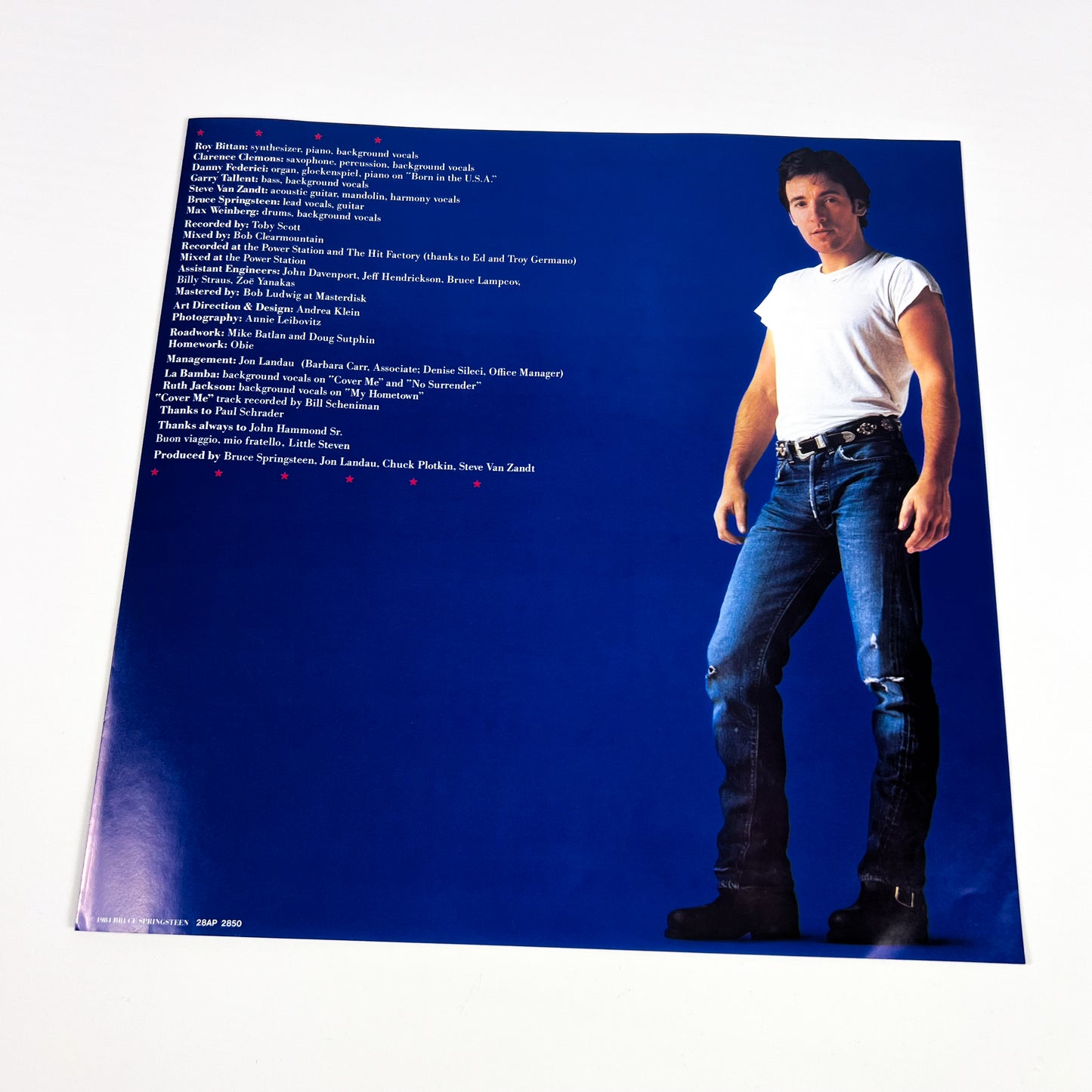 BRUCE SPRINGSTEEN – Born In The U.S.A. 1ª Edizione Giapponese – CBS/Sony 28AP 2850 1984 SHRINK