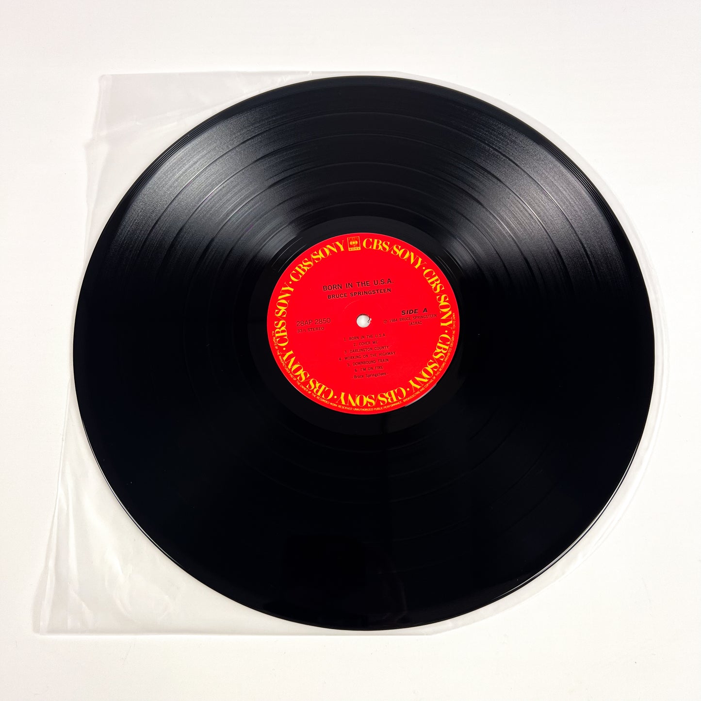 BRUCE SPRINGSTEEN – Born In The U.S.A. 1ª Edizione Giapponese – CBS/Sony 28AP 2850 1984 SHRINK