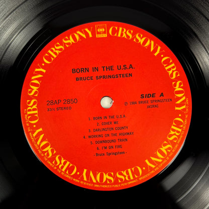 BRUCE SPRINGSTEEN – Born In The U.S.A. 1ª Edizione Giapponese – CBS/Sony 28AP 2850 1984 SHRINK