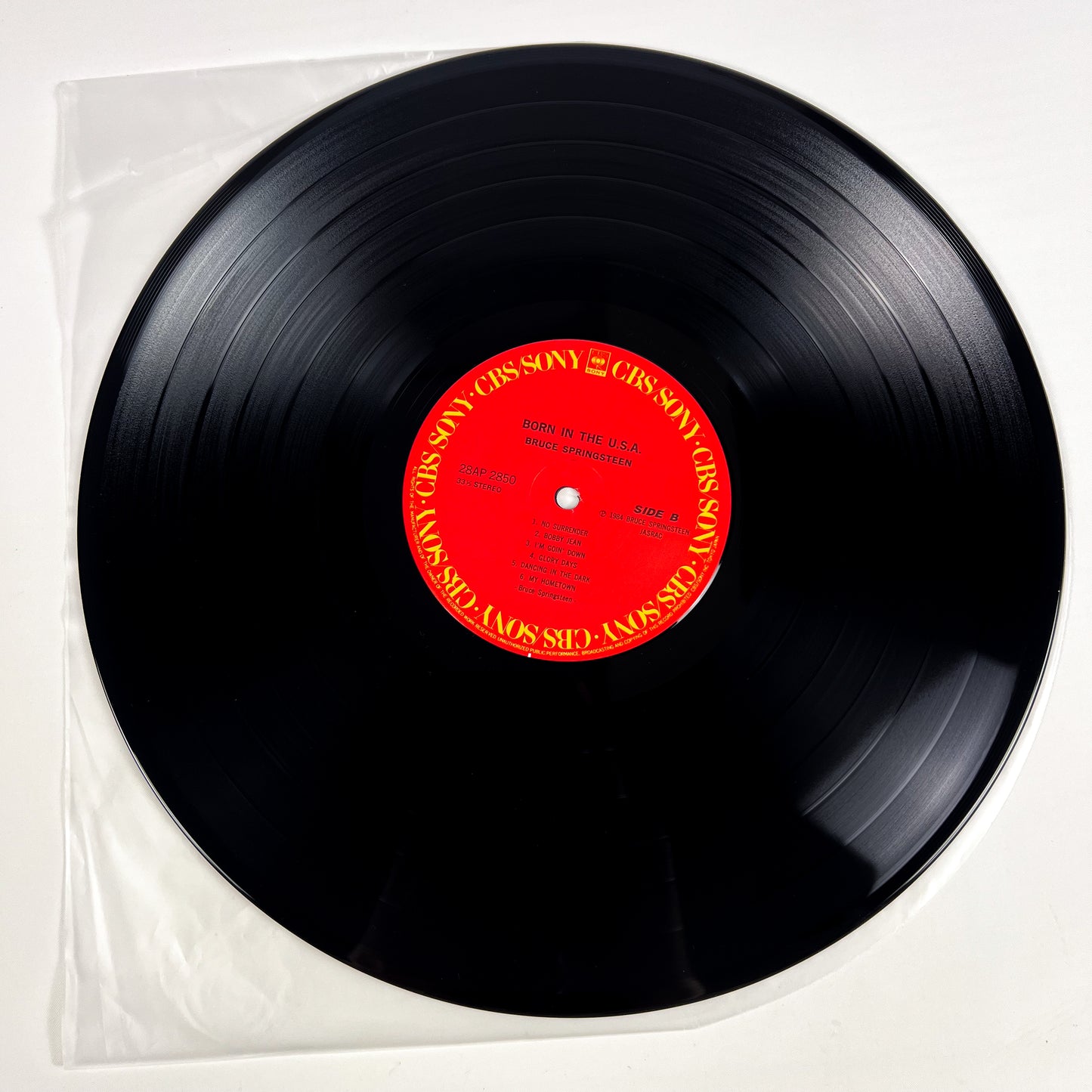 BRUCE SPRINGSTEEN – Born In The U.S.A. 1ª Edizione Giapponese – CBS/Sony 28AP 2850 1984 SHRINK