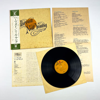 NEIL YOUNG – Harvest – 1ª Edizione Giapponese – Warner/Pioneer P-8120R (OBI ¥2.000)