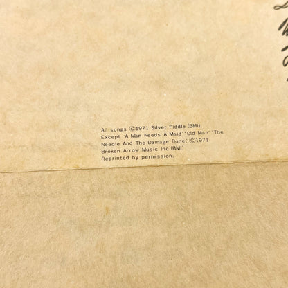 NEIL YOUNG – Harvest – 1ª Edizione Giapponese – Warner/Pioneer P-8120R (OBI ¥2.000)