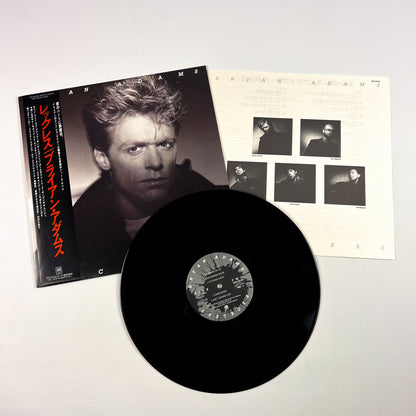 BRYAN ADAMS – Reckless – 1st Japanese Edition – A&amp;M / Alfa Records AMP-28100 1984