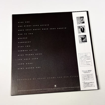 BRYAN ADAMS – Reckless – 1st Japanese Edition – A&amp;M / Alfa Records AMP-28100 1984