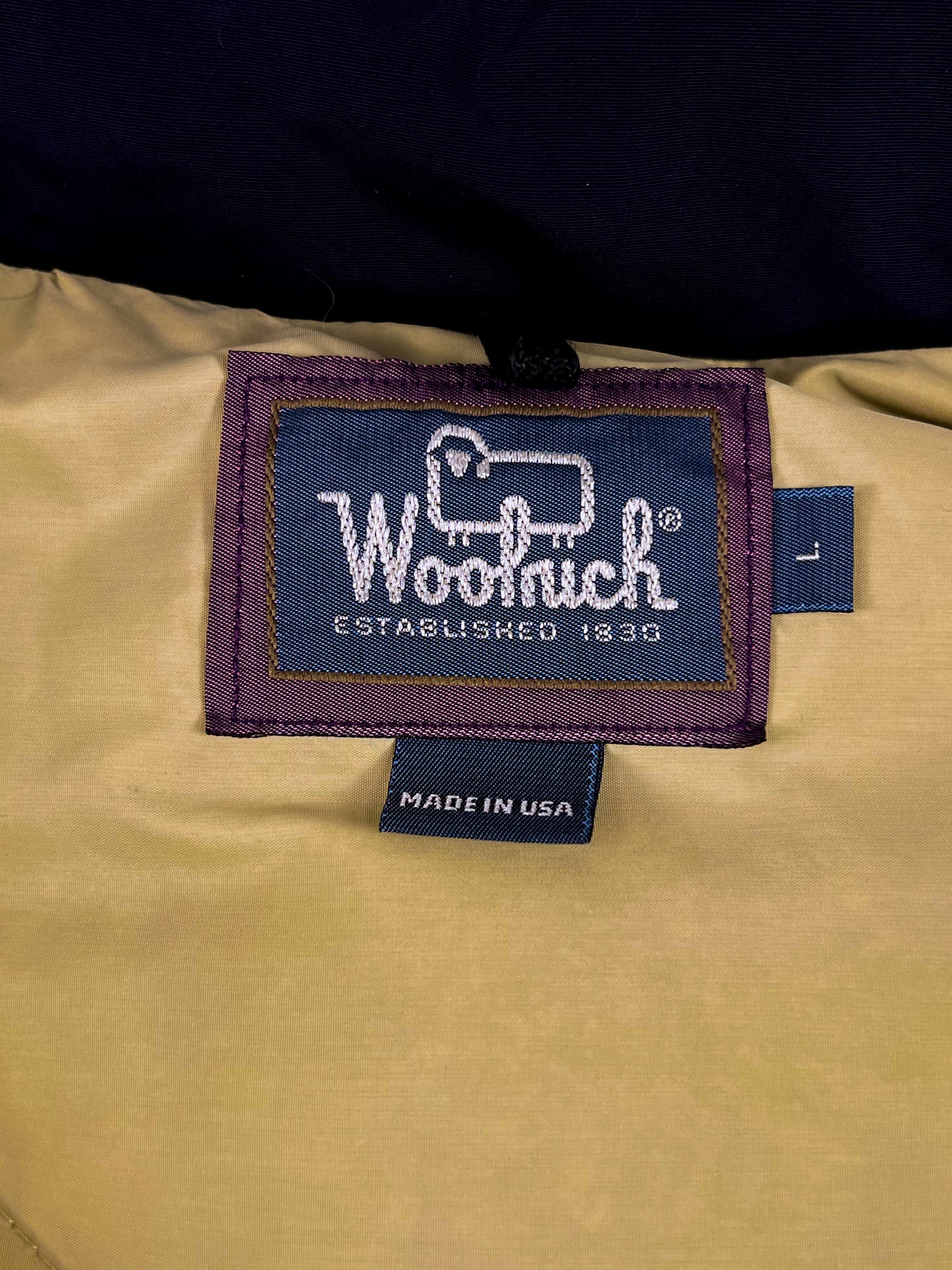 Parka Woolrich Made in USA anni '80 - Pelliccia di Coyote