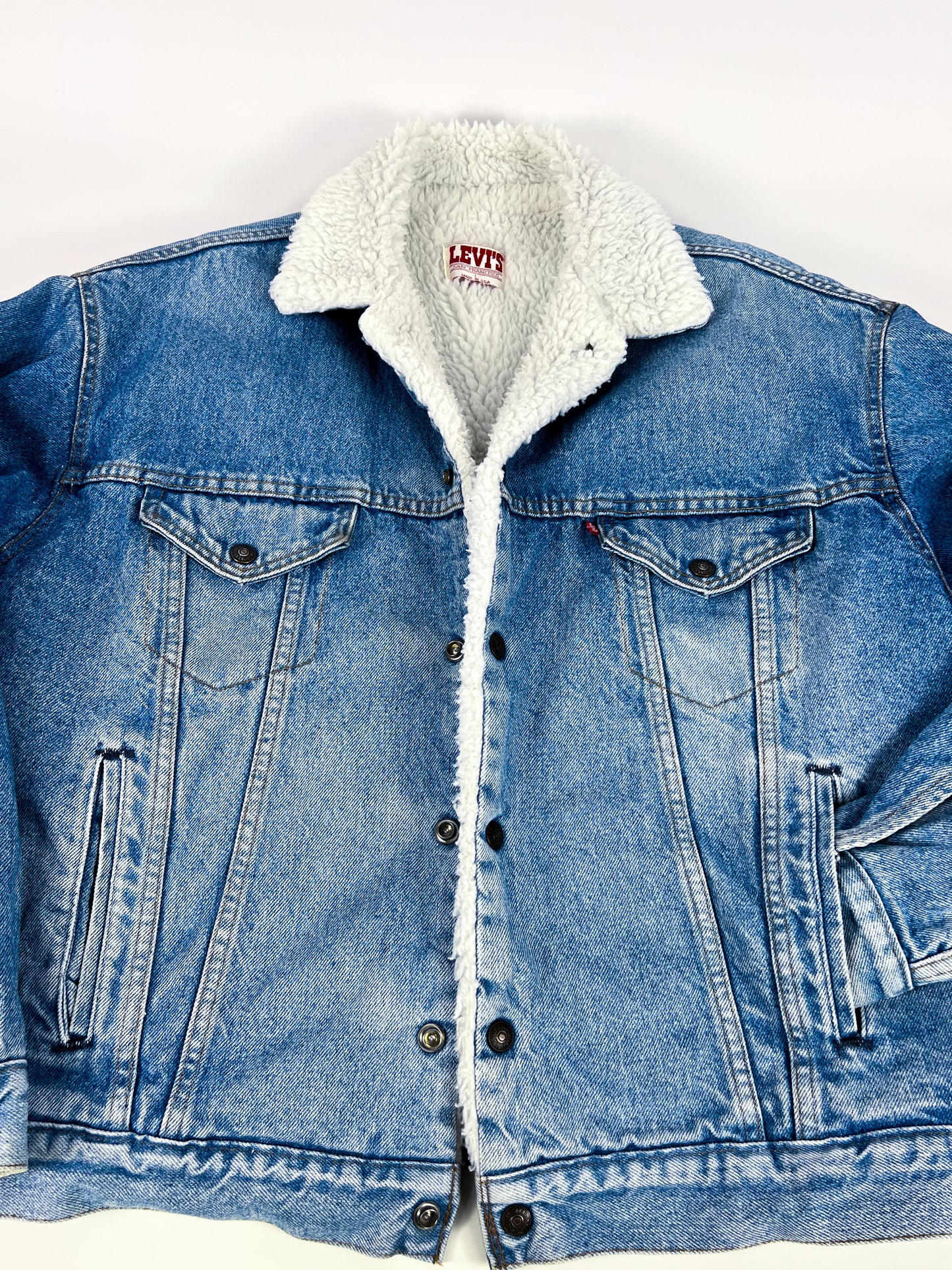 Levi's Sherpa Jacket Made in USA anni '80