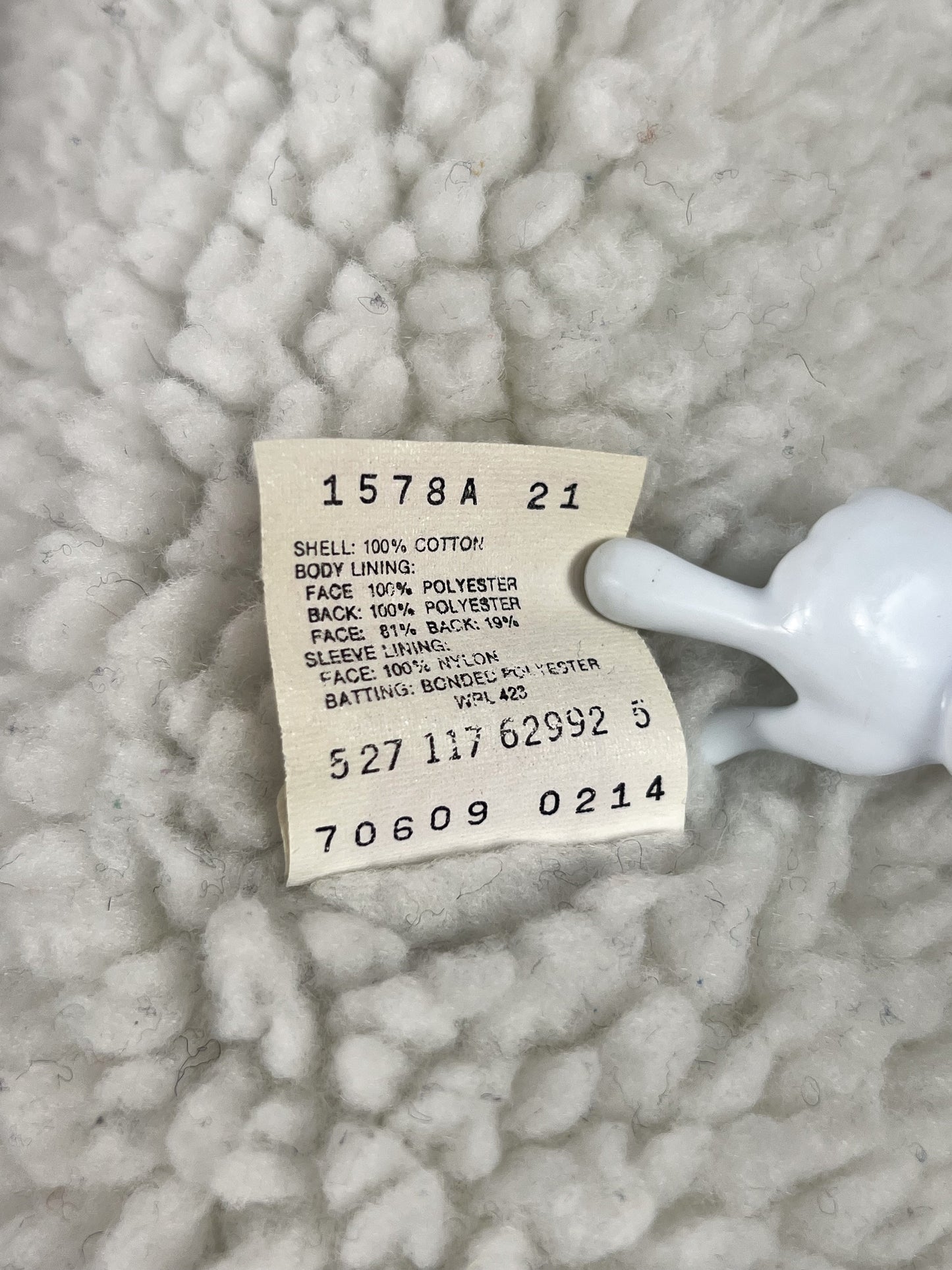 Levi's Sherpa Jacket Made in USA anni '80