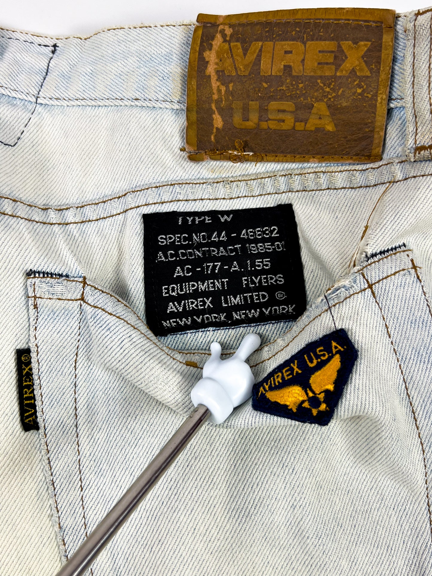 Jeans Avirex anni '80 W34