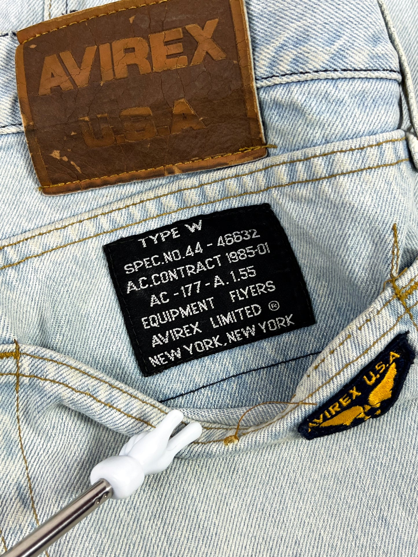 Avirex 80s W34 jeans