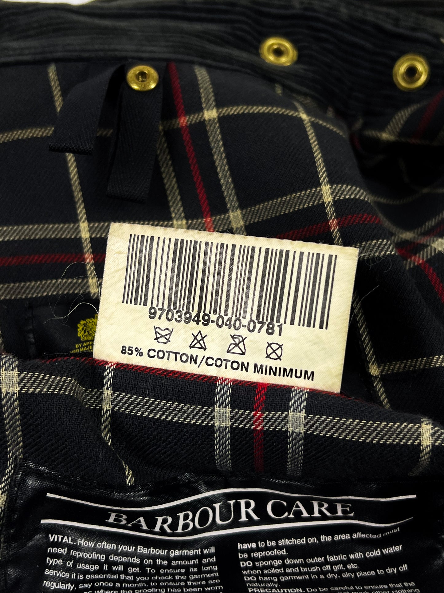 Barbour Beaufort 1997 C50 (XXL) - Pelliccia & Cappuccio