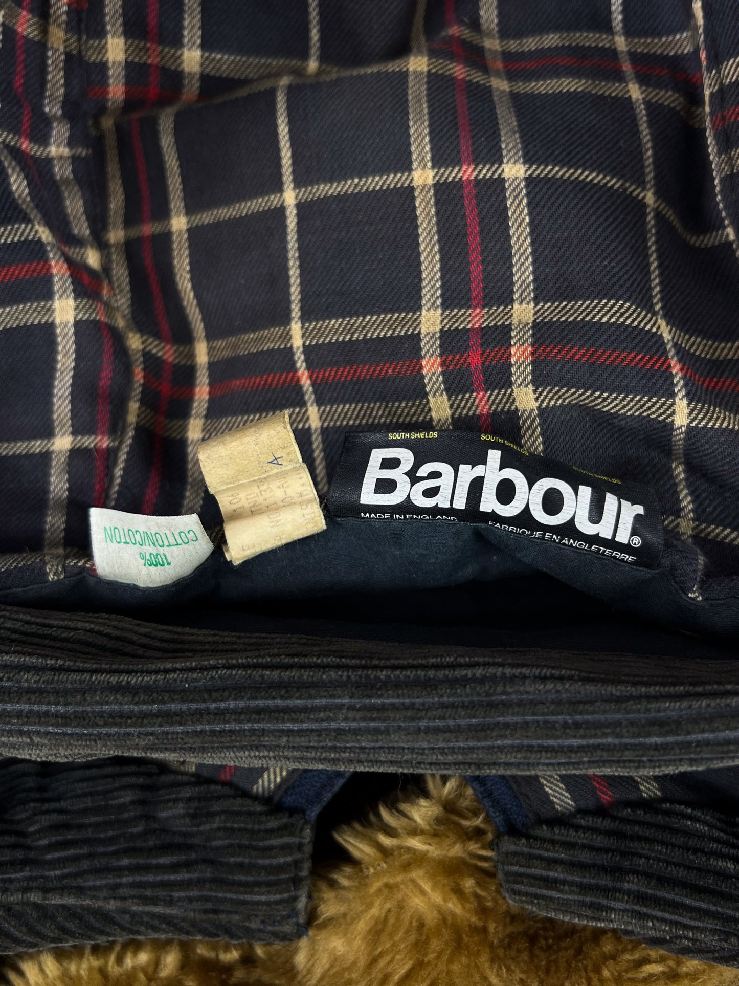 Barbour Beaufort 1997 C50 (XXL) - Pelliccia & Cappuccio