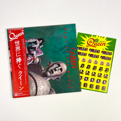 QUEEN – News Of The World Prima Stampa Giapponese P-10430E 1977 OBI PROMO